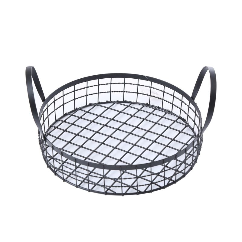 GENERICO - Bandeja Metal Diseño Country 28 cm