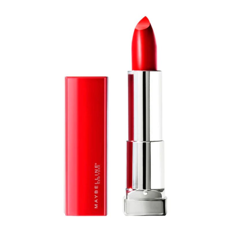 MAYBELLINE - Labial Barra Color Sensational 385 Ruby For Me / Cosmetic.