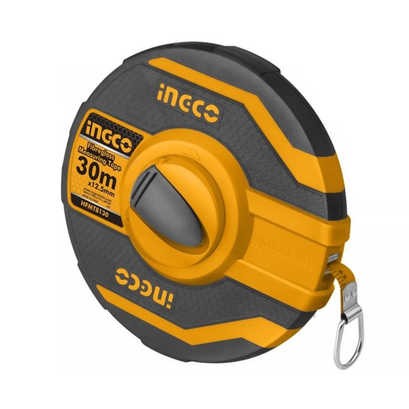 INGCO - Huincha Cinta Métrica Fibra De Vidrio 30m X 125mm Hfmt8130