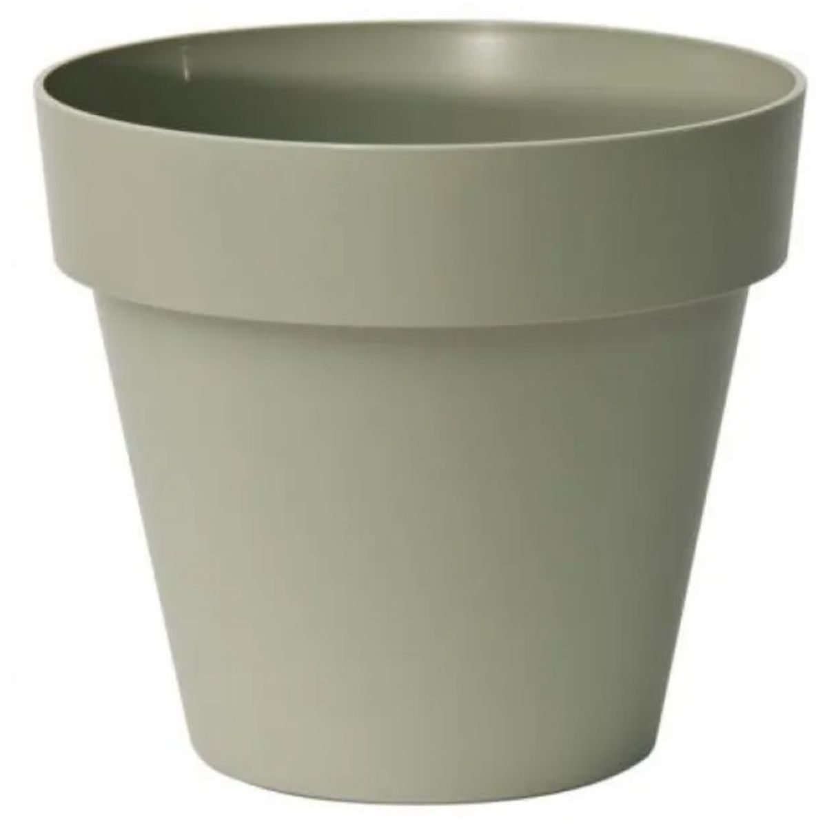 EURO3PLAST - Macetero de plástico con plato 40x36 cm color Romero