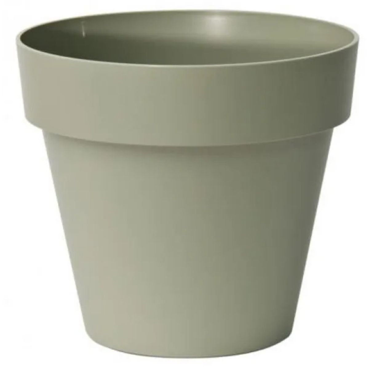 EURO3PLAST - Macetero de plástico con plato 40x36 cm color Romero