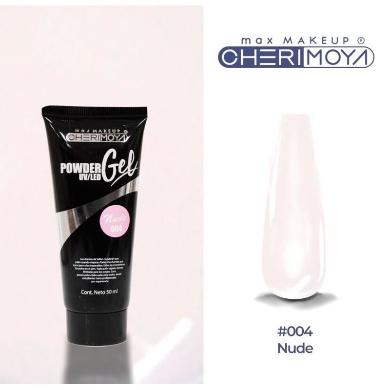 GENERICO - Polygel Manicure Marca Cherimoya 50ml Color # 004 Nude