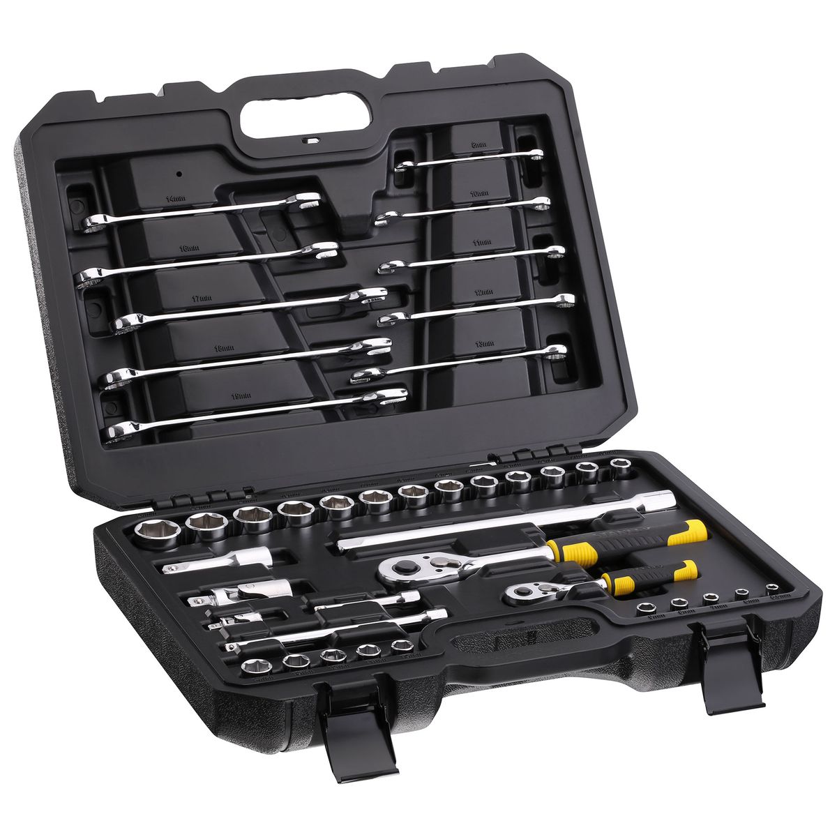 STANLEY - Set Mecánico 41 Piezas llaves y dados Stanley STMT82832-1