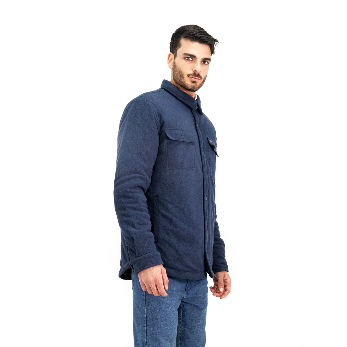 QUEBEC - Chaqueta Polar Quebec Grizzly Azul