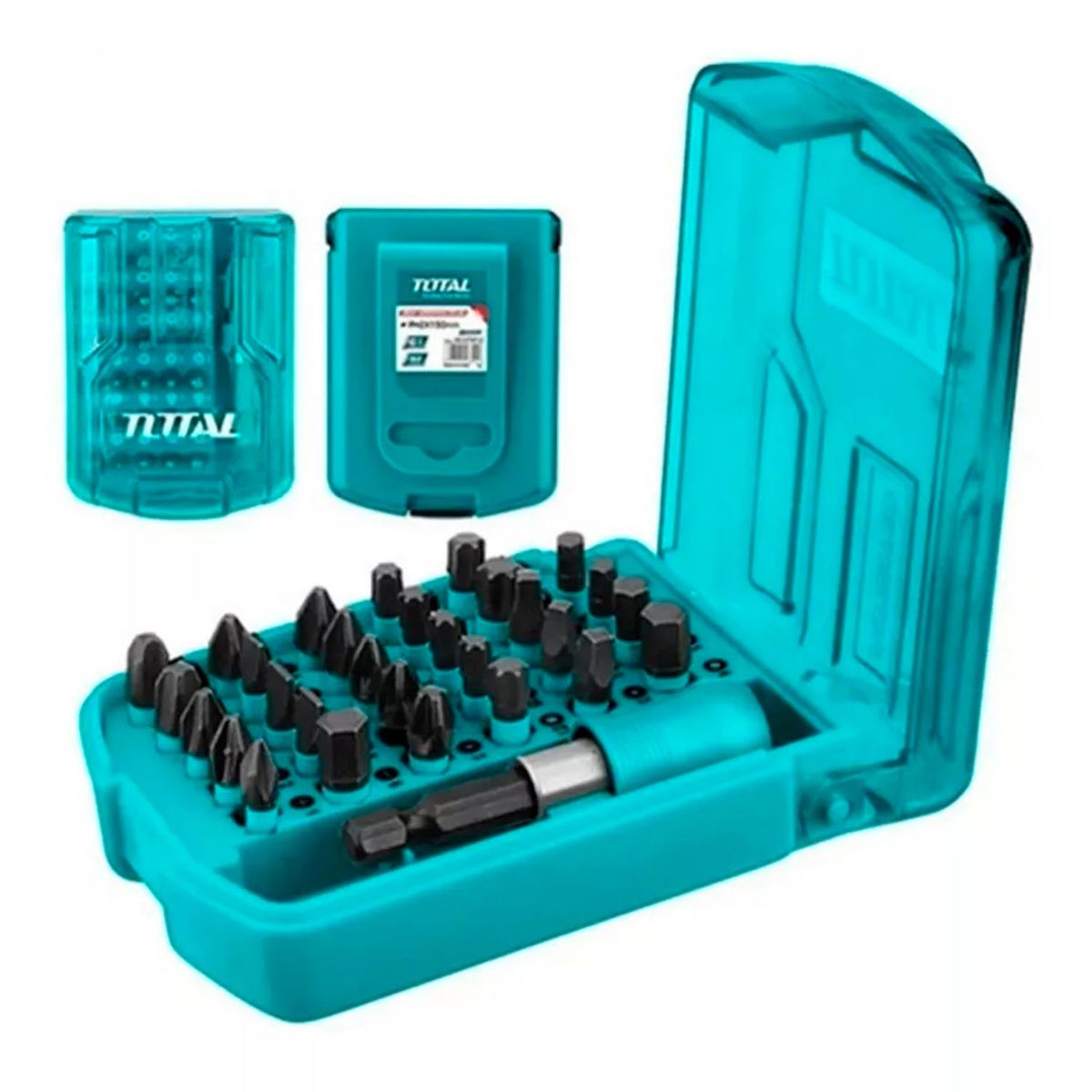 TOTAL TOOLS - Juego 30 Puntas P/ Atornillardor Impacto Magnetico Total