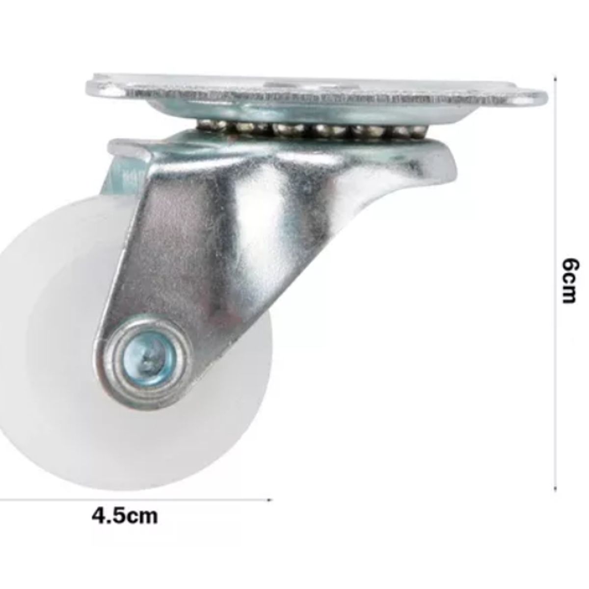 ESHOPANGIE - Pack 4 Ruedas Giratorias Sin Freno 2 Pulgadas
