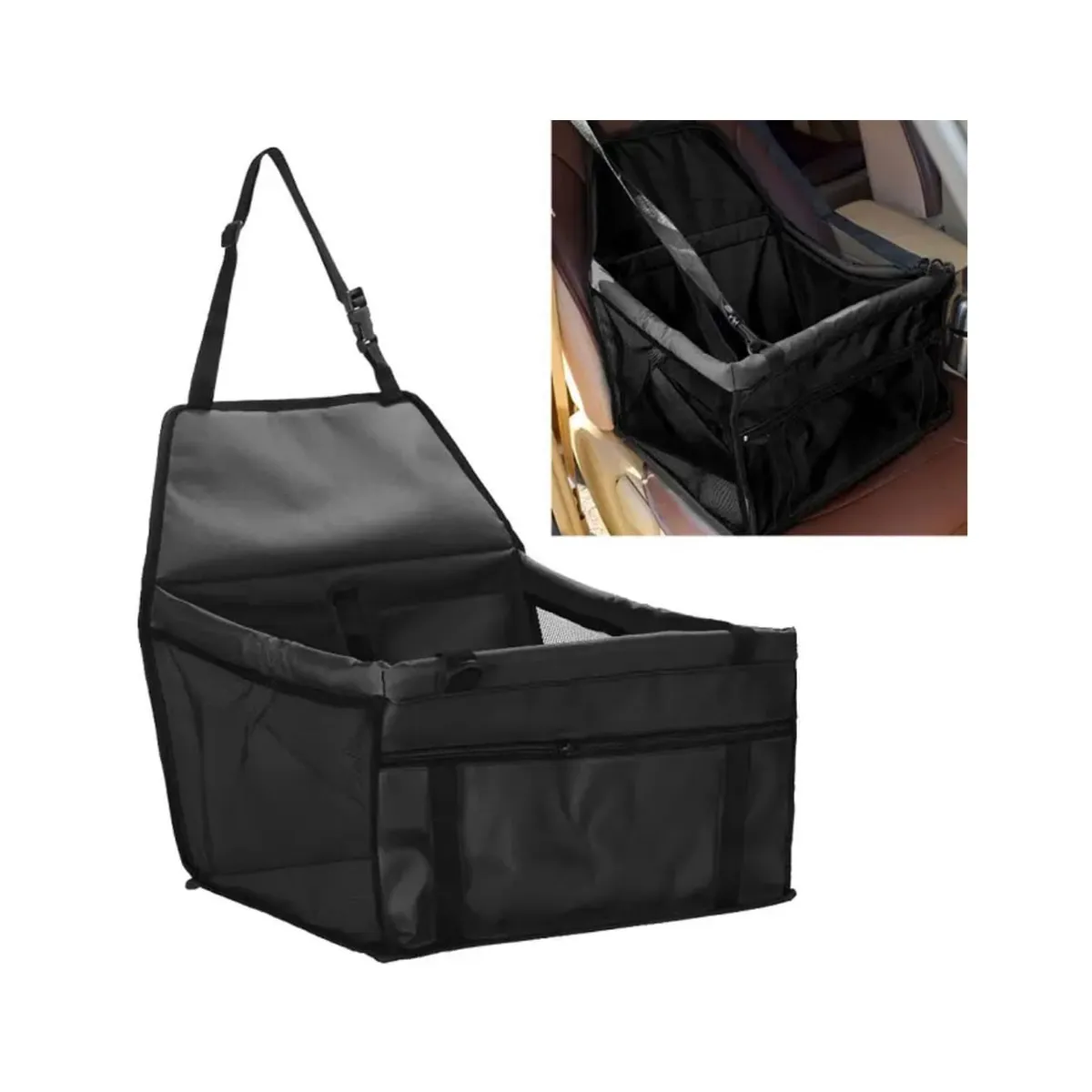 GENERICO - Asiento De Seguridad Para Perros o Gatos Para Autos