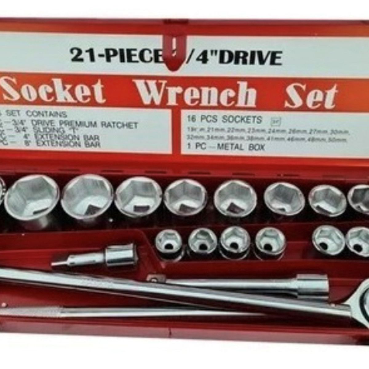 GENERICO - Juego de Dados Hexagonales 21 piezas cuadrante 3/4"