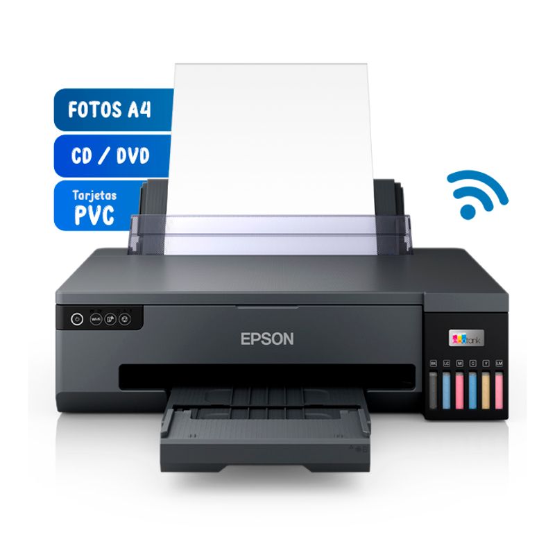 EPSON - Impresora Epson EcoTank L8050 Fotográfica WIFI