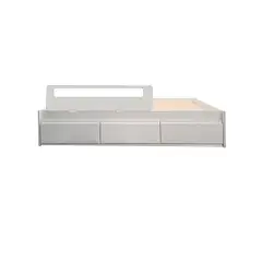 DECORACION CREATIVA - Cama Montessori 3 Cajones 1 Pza Blanca