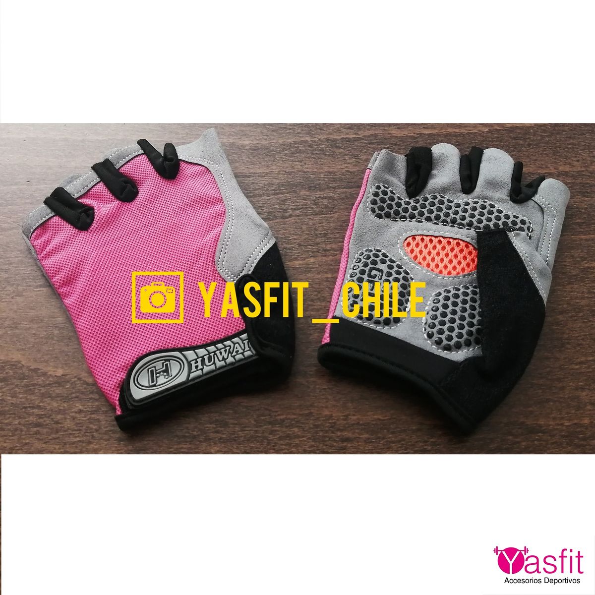 GENERICO - Guantes para Entrenamiento Rosado