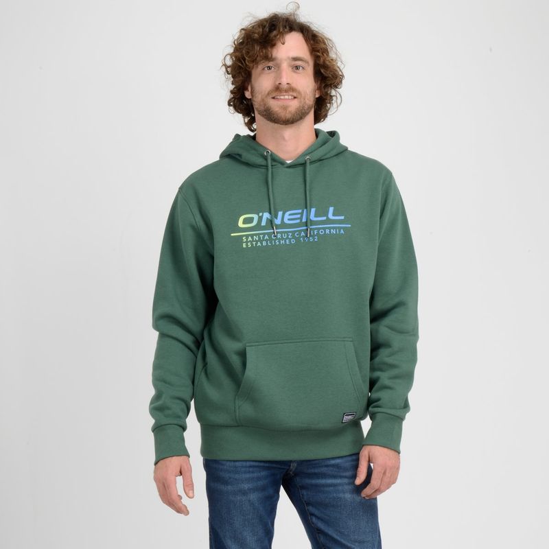 O'NEILL - POLERON HODDIE BLUE  VERDE OSCURO