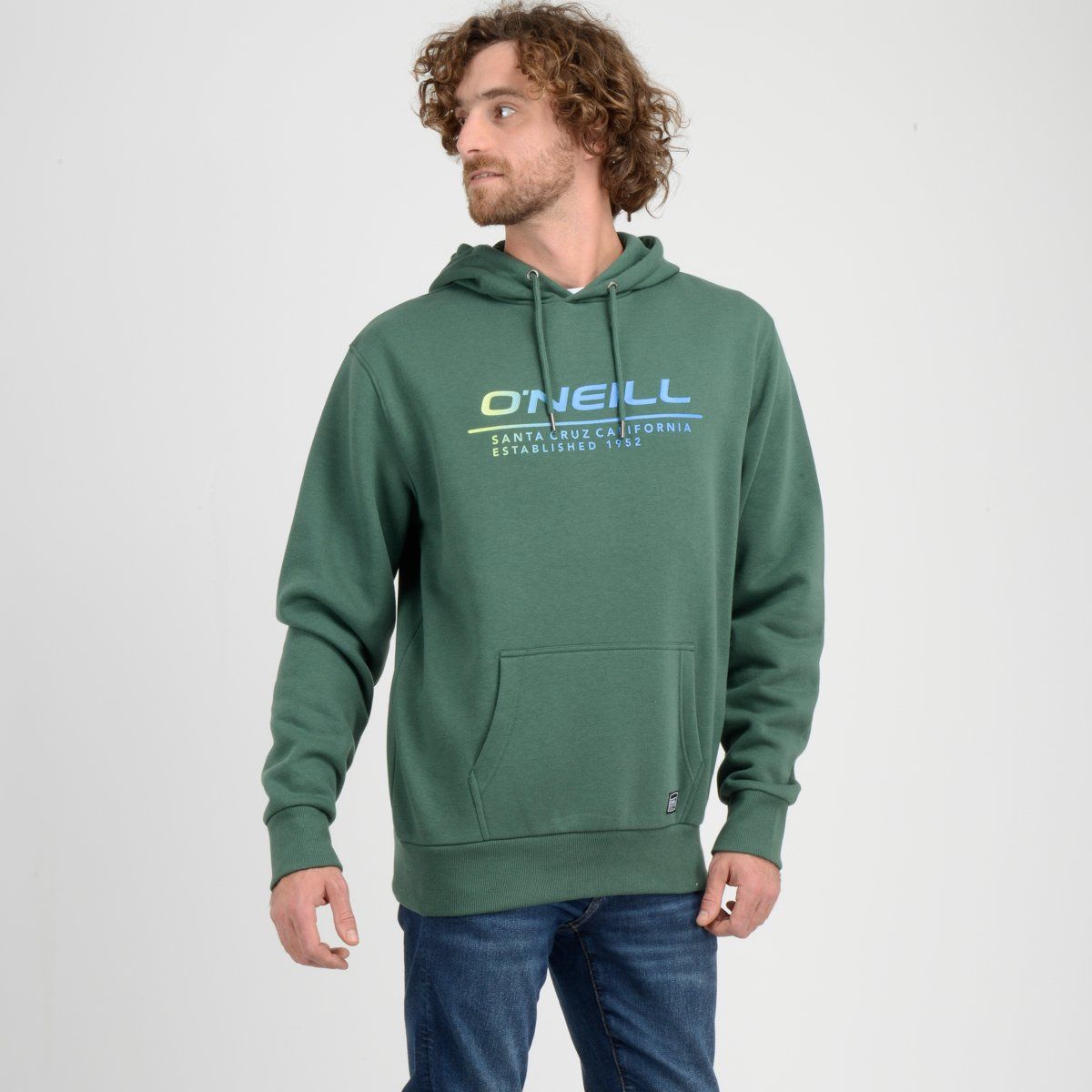 O'NEILL - POLERON HODDIE BLUE  VERDE OSCURO