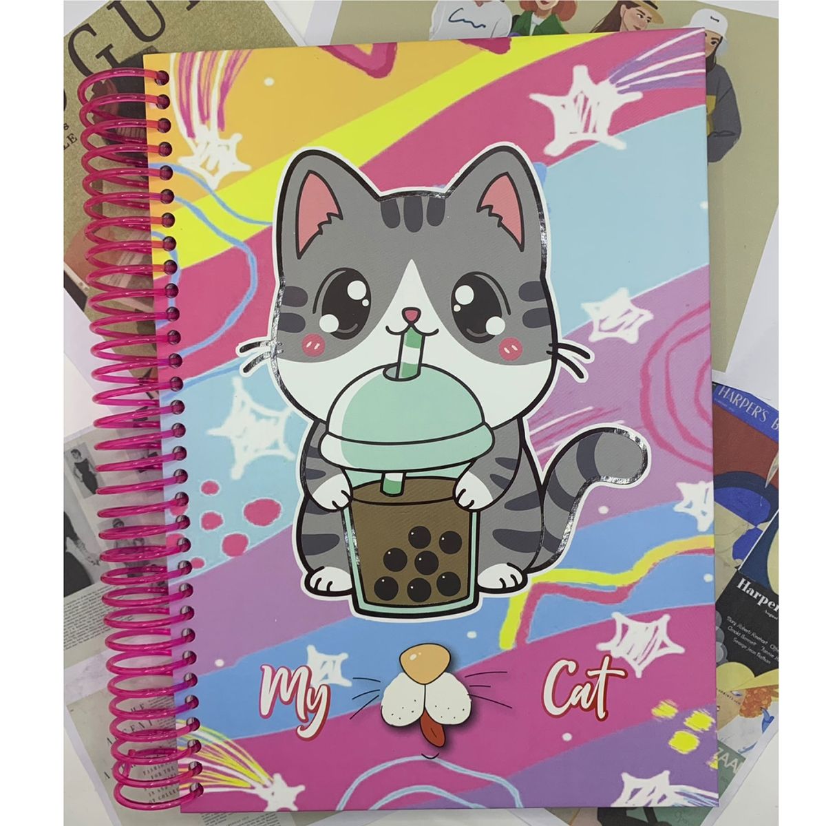 GENERICO - Cuaderno A4 Kawaii 200 Hojas varios modelos