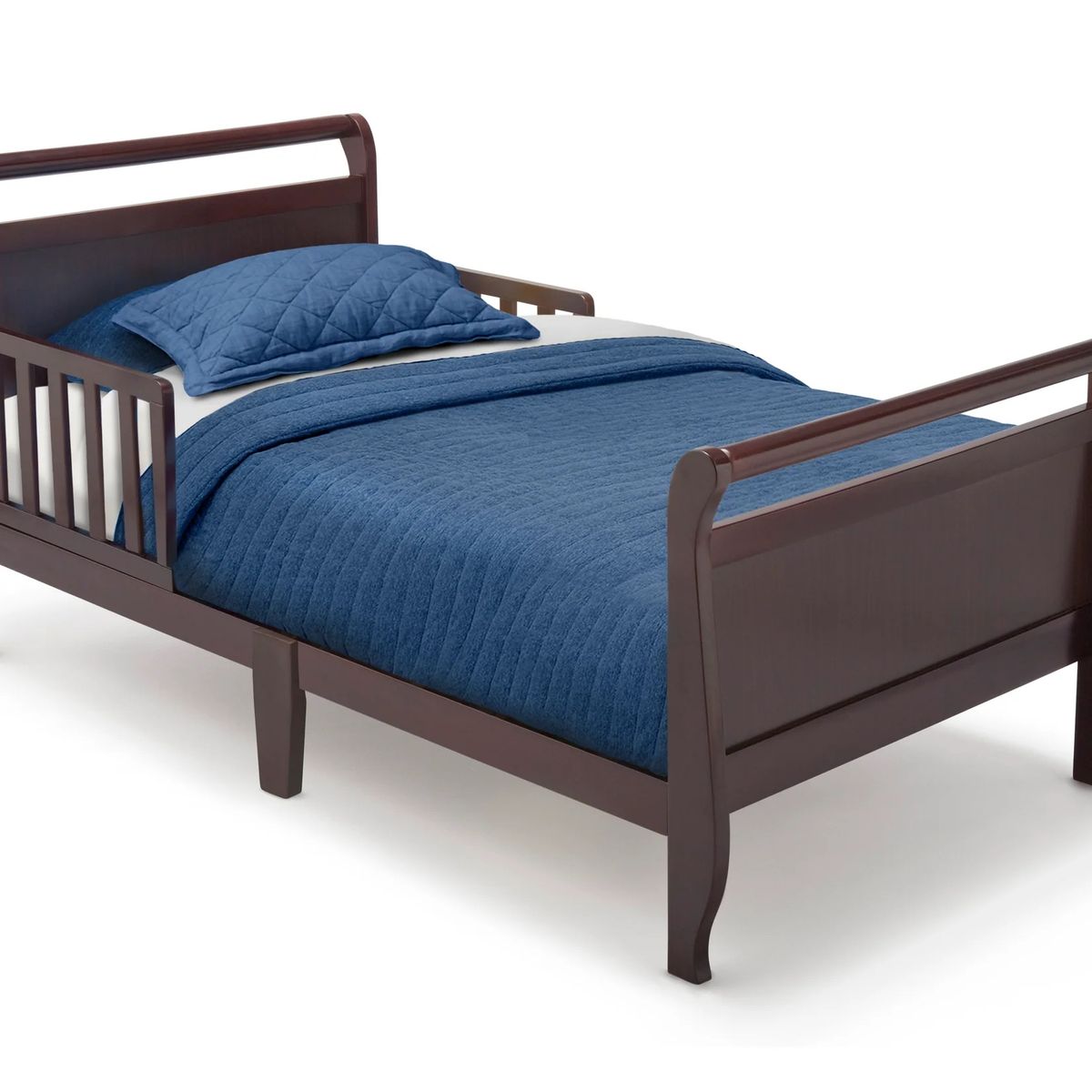 DELTA CHILDREN - CAMA DE TRANSICIÓN PARA CONTEMPORANEA TRINEO CHERRY
