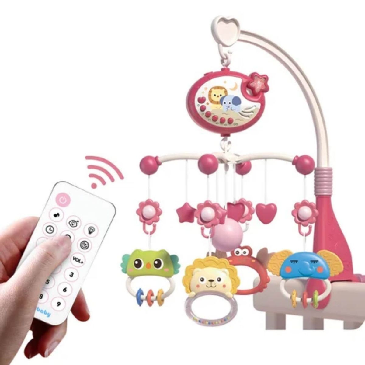 GENERICO - Móvil Giratorio Para Cuna Con Control