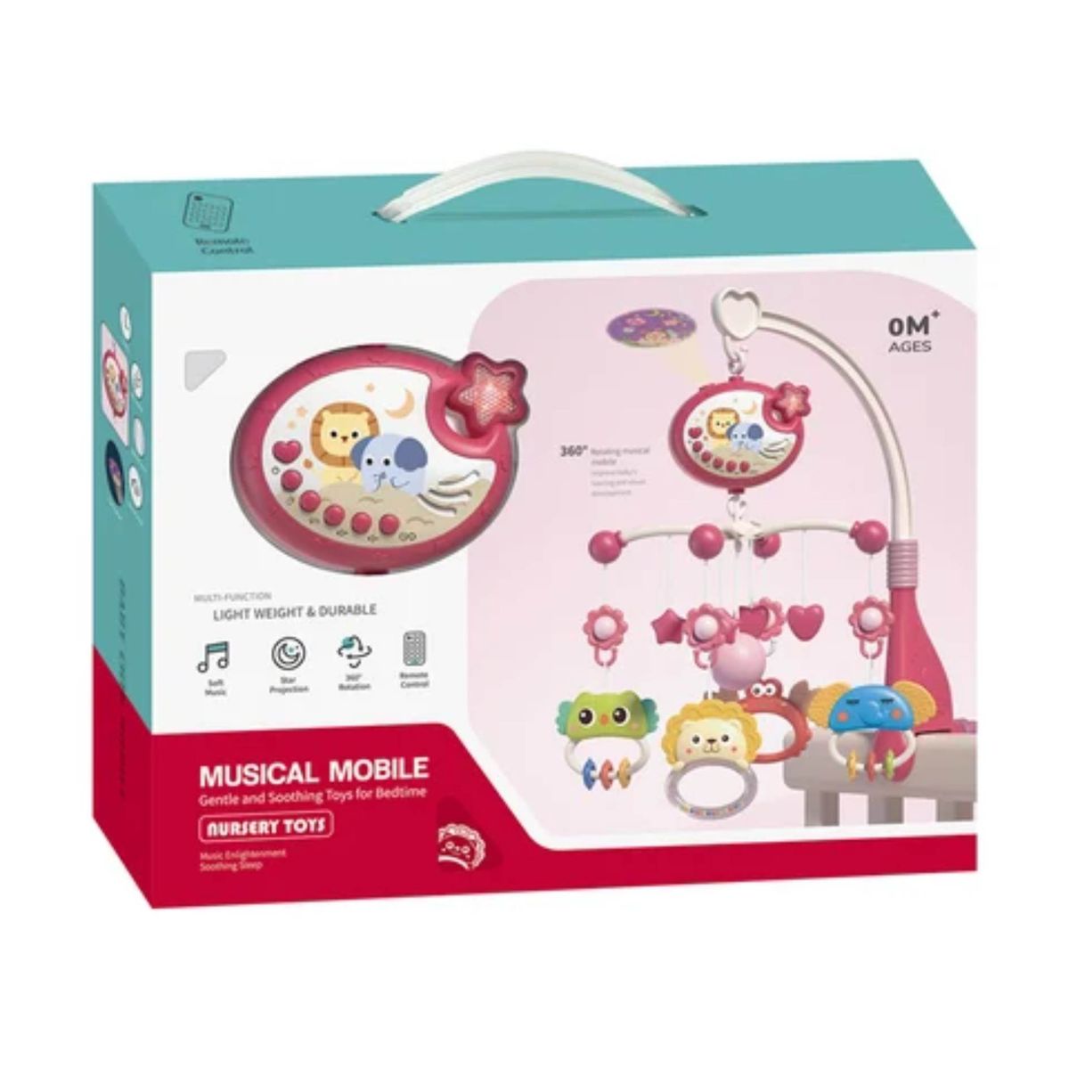 GENERICO - Móvil Giratorio Para Cuna Con Control