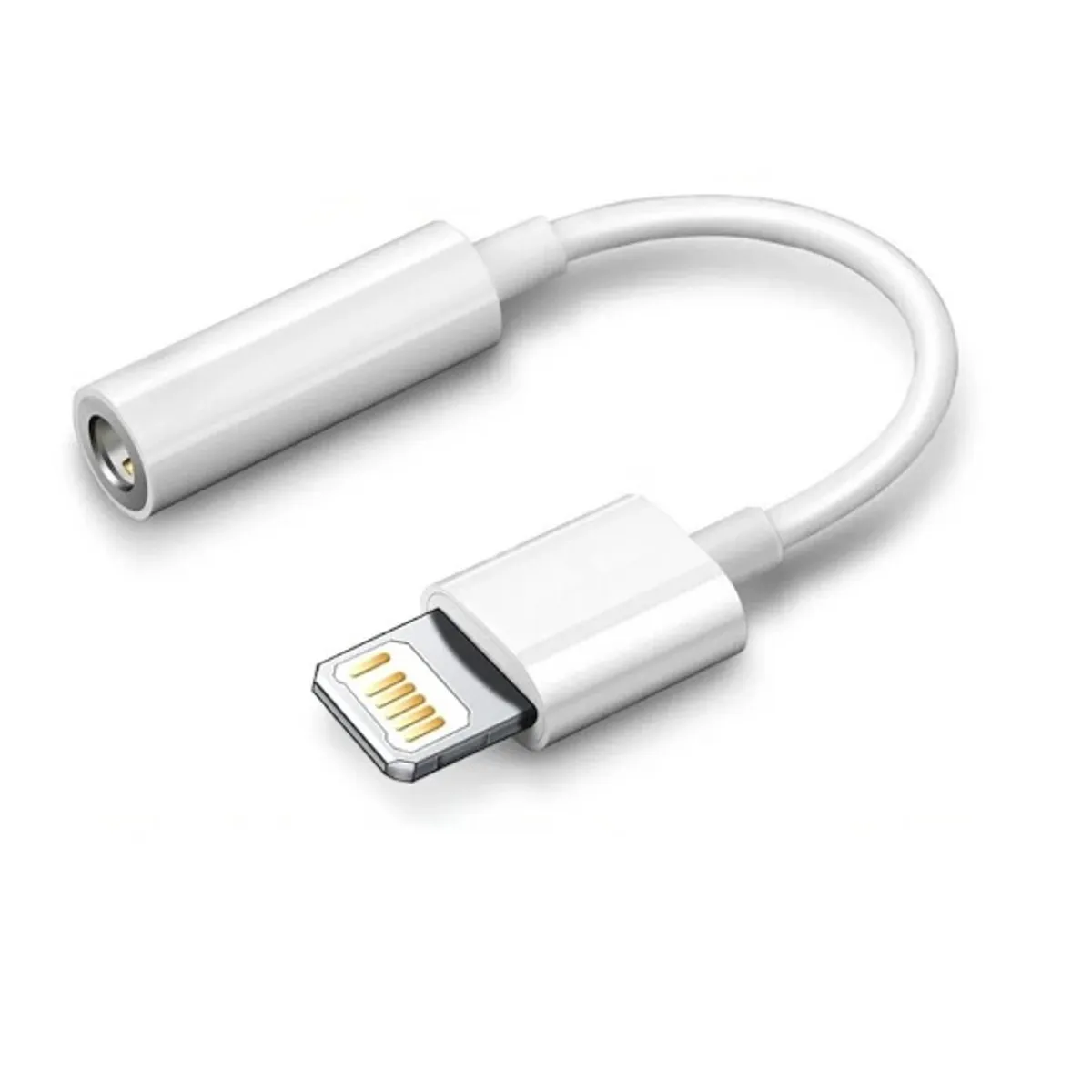 AIPHONE - Adaptador Audífonos para Iphone Lightning a Cable Audio Jack 3,5