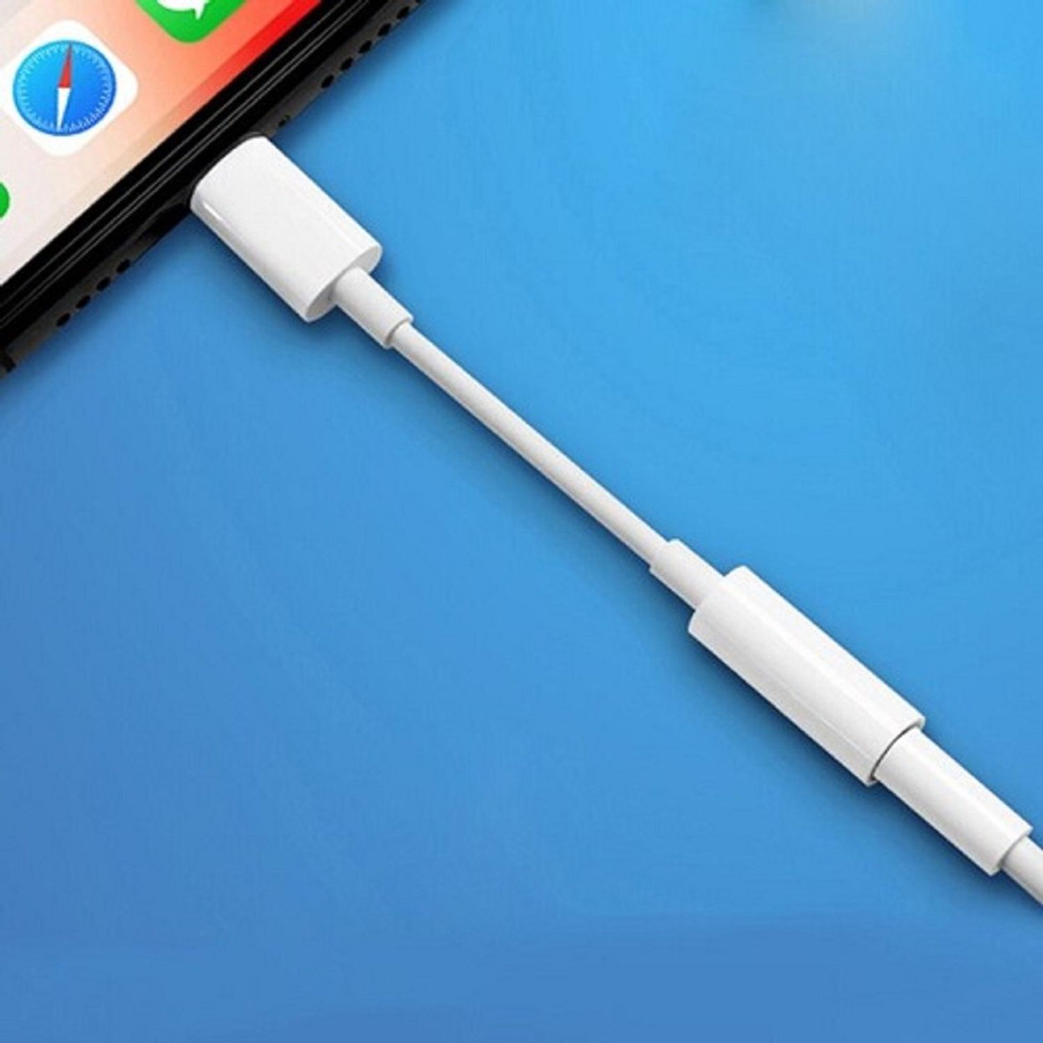 AIPHONE Adaptador Audífonos para Iphone Lightning a Cable Audio