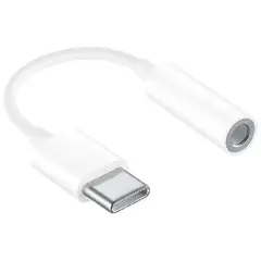 GENERICO - Adaptador Audífonos Tipo C a Cable Audio Jack 3,5