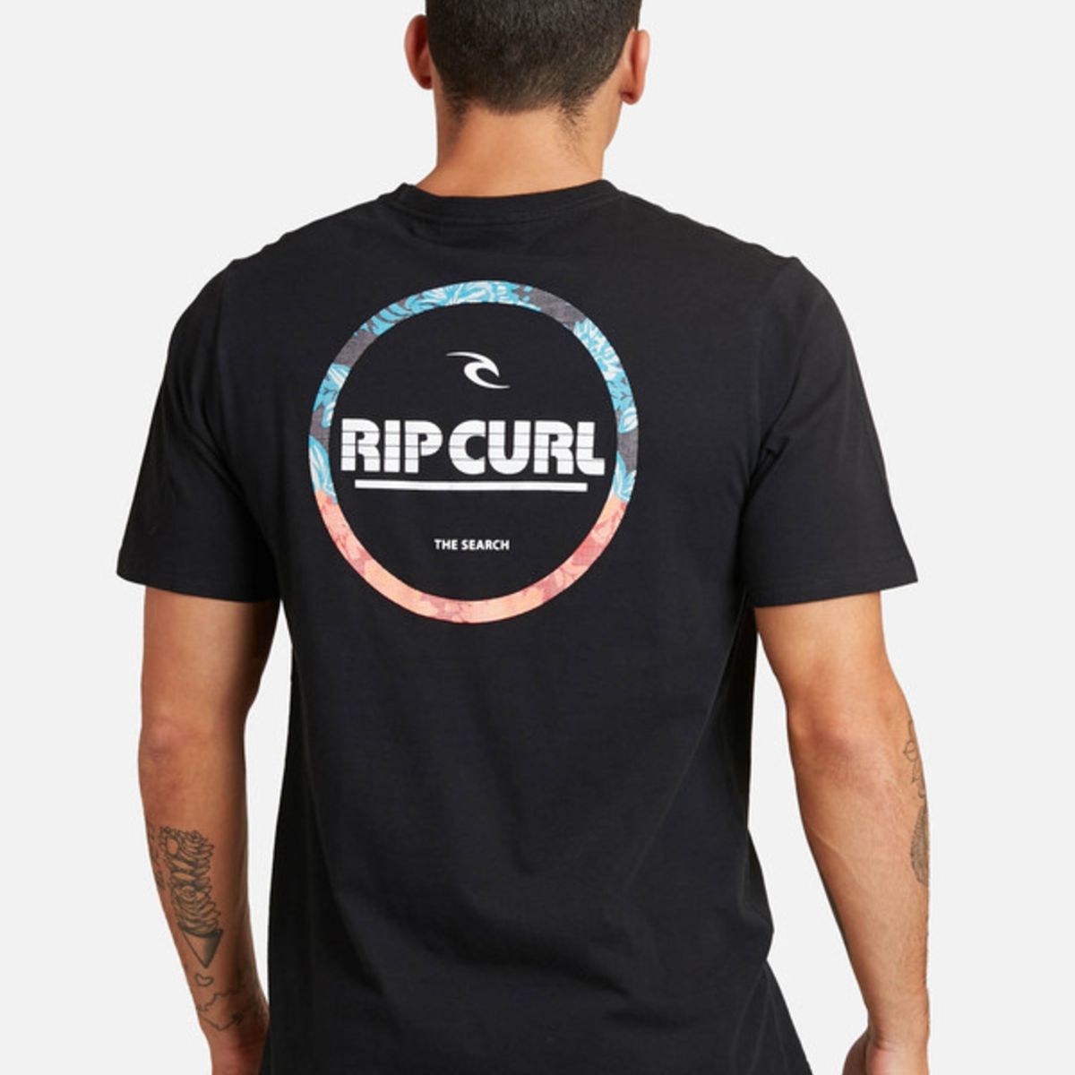RIP CURL - Polera D`Ams Negro Hombre Ripcurl