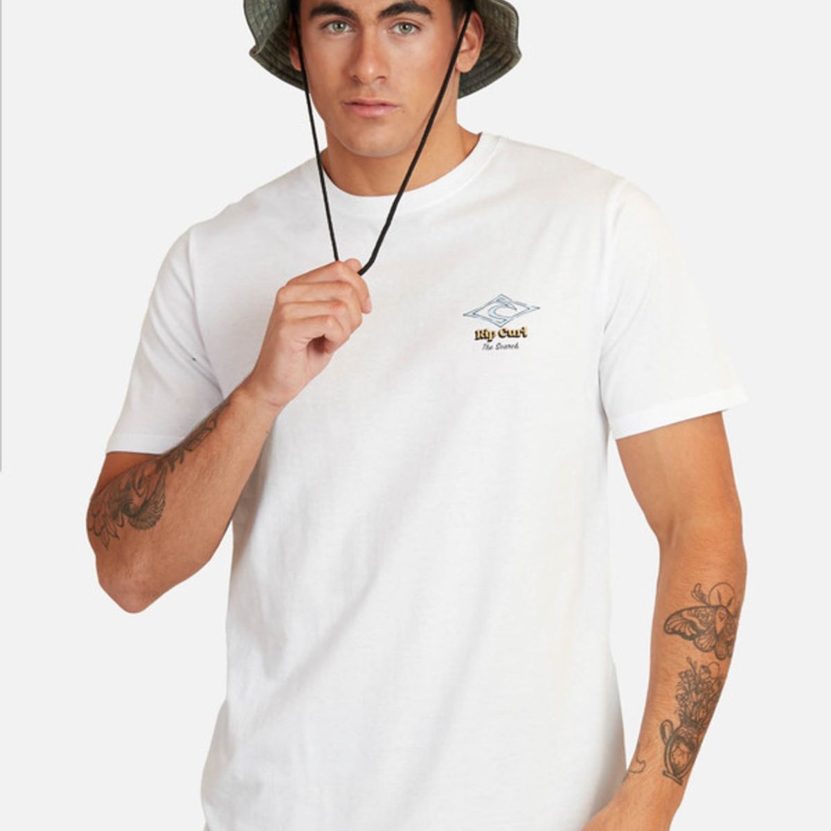 RIP CURL - Polera Crafters Blanco Hombre Ripcurl
