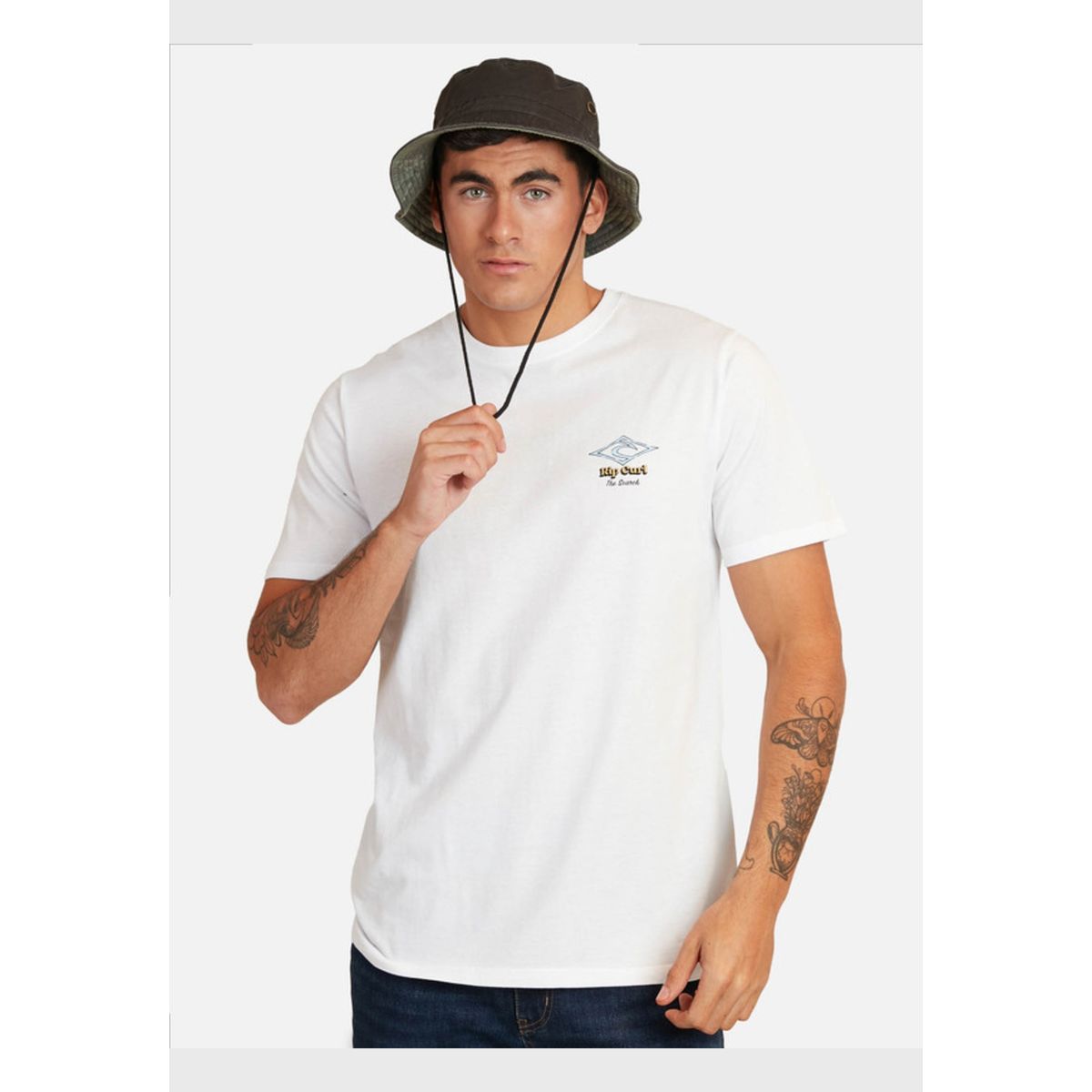 RIP CURL - Polera Crafters Blanco Hombre Ripcurl