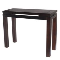 MESA DE ARRIMO MARTINA COLOR MADERA CHOCOLATE