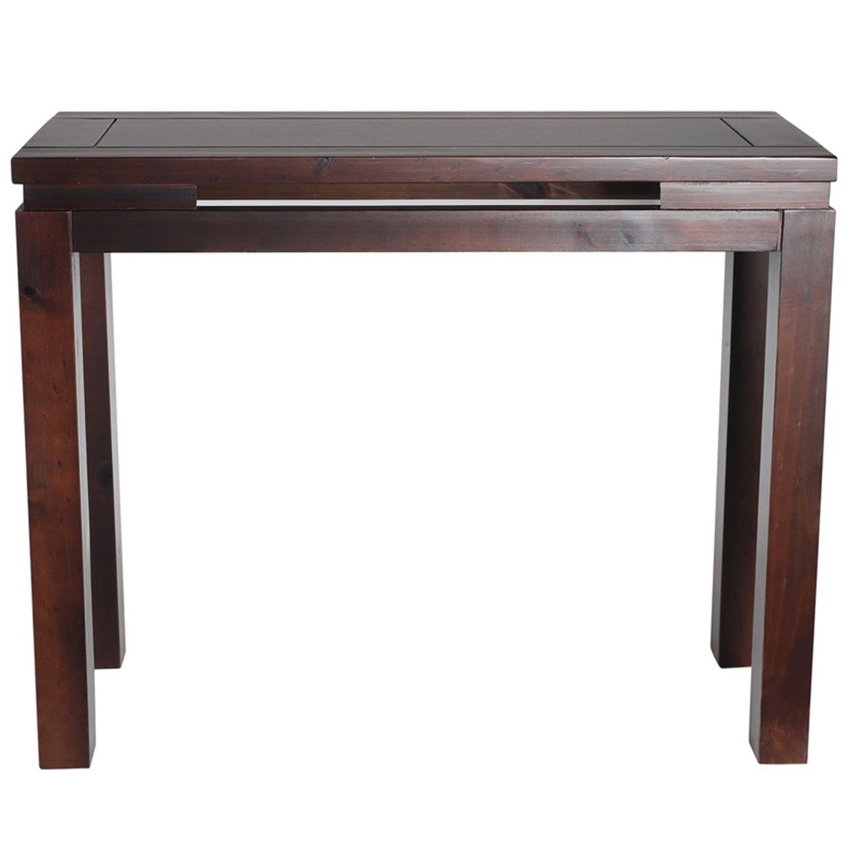 ARTHOME - MESA DE ARRIMO MARTINA COLOR MADERA CHOCOLATE