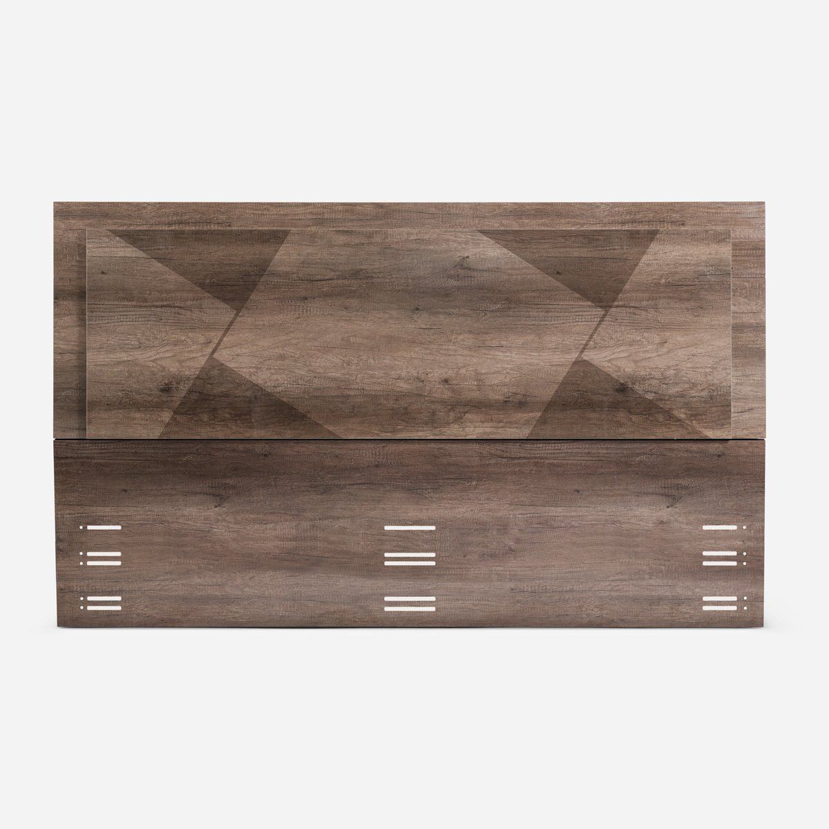 ROSEN - Set Respaldo King + Veladores Rosen Folgate Café