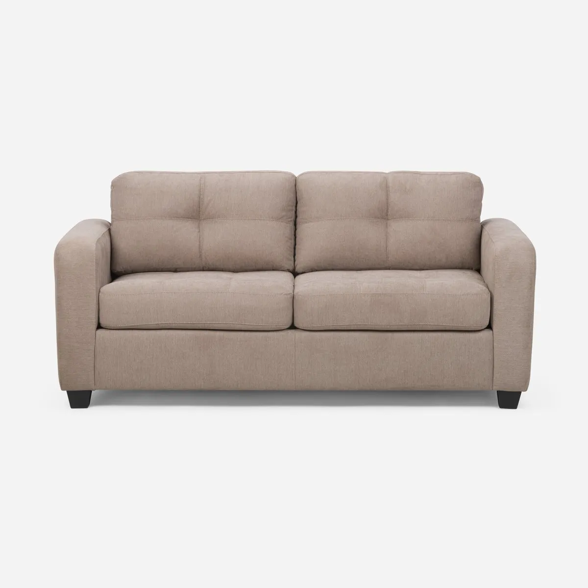 ROSEN - Sofá Cama Rosen Valentino 2 Cuerpos Tela Visón