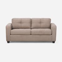 Sofá Cama Valentino 2 Cuerpos Tela Visón