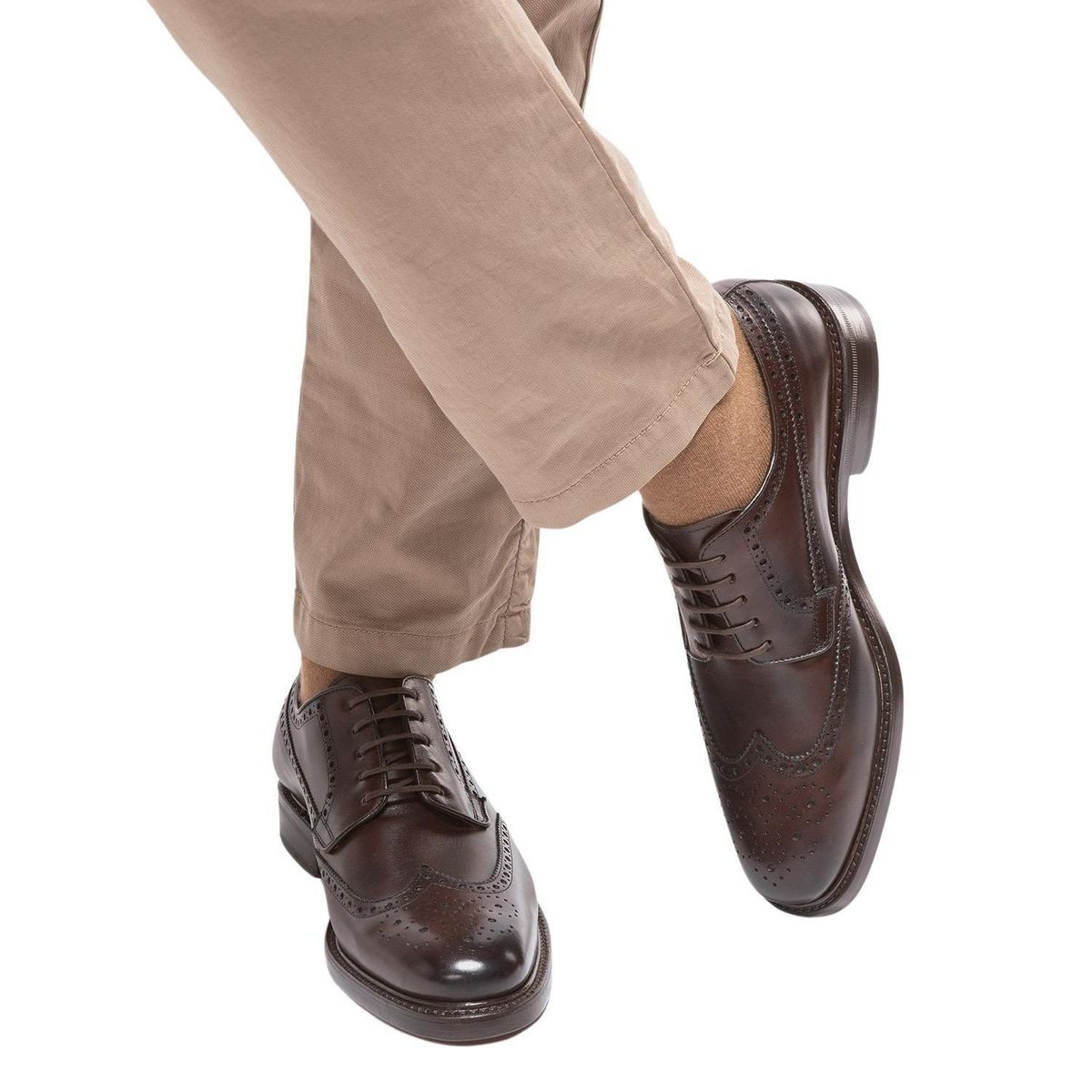 GUANTE - Zapato - Suela Punteado - Guante - Chocolate