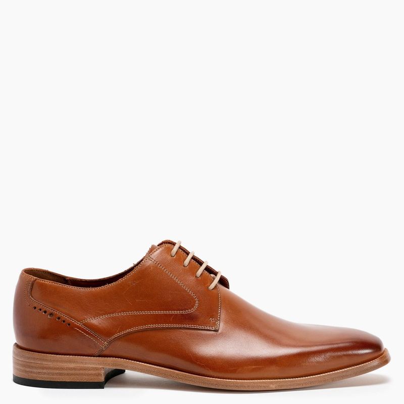 GUANTE - Zapato - Suela Natural - Guante - Camel.