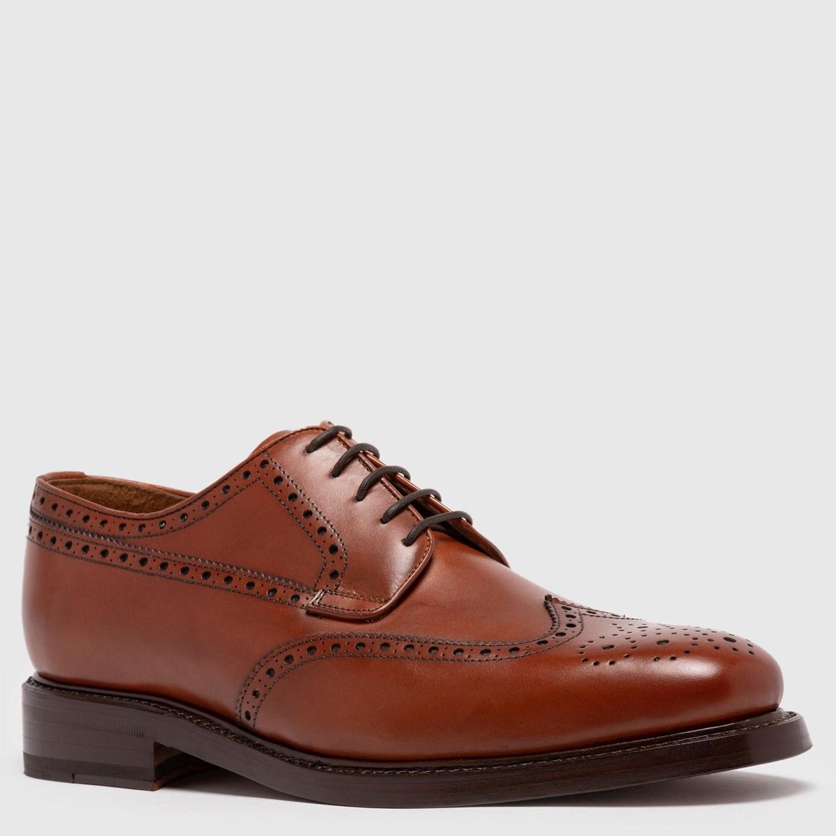 GUANTE - Zapato - Hombre - SuelaPunteado - Guante - Brandy