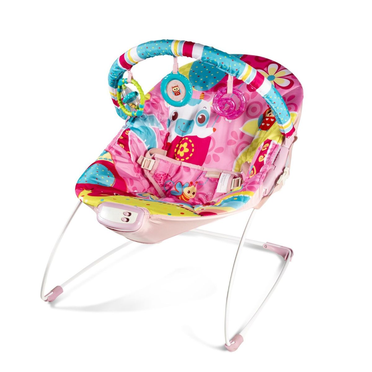 PIKABOO - Silla Mecedora  Pikaboo Con Vibrador Y Música Selva Rosa