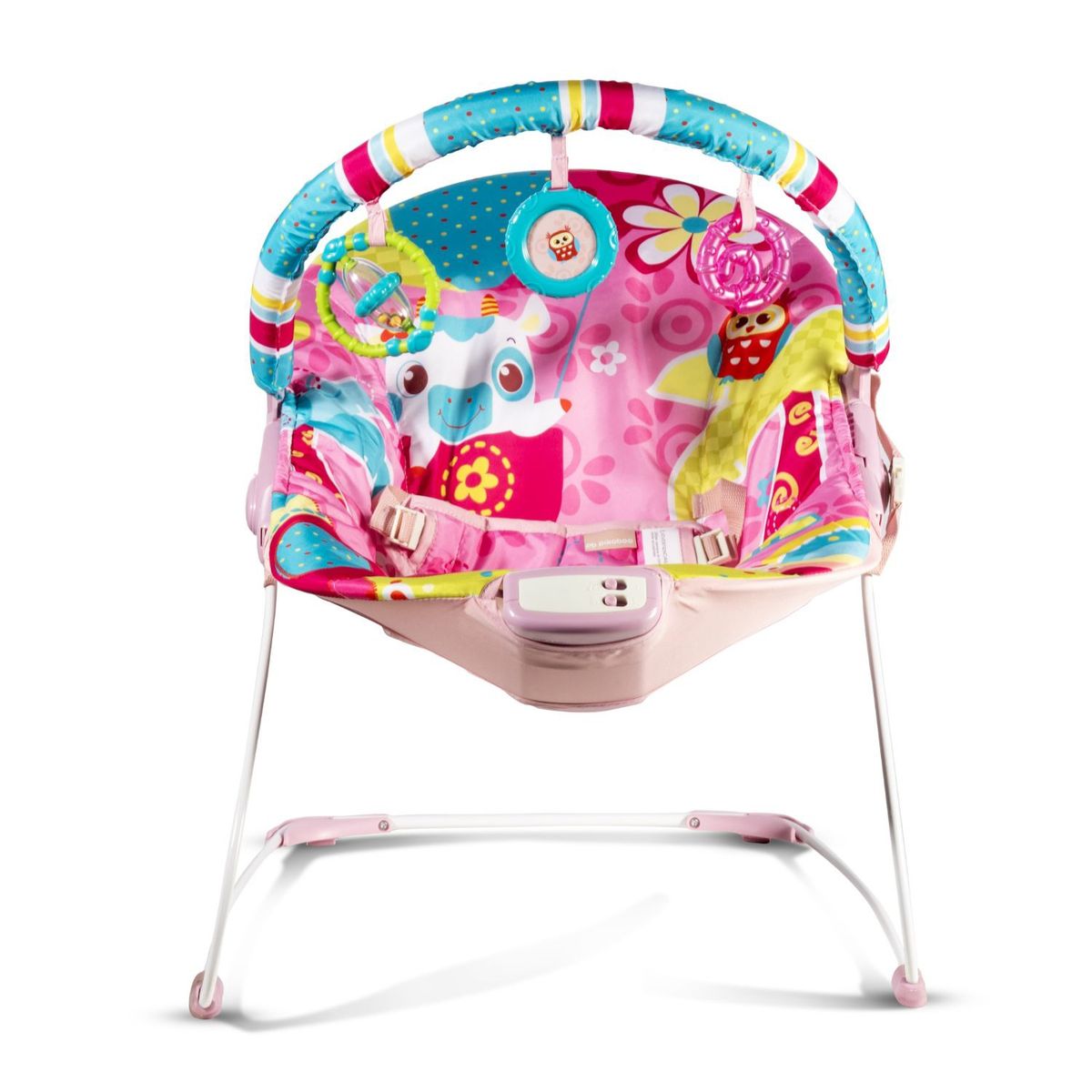 PIKABOO - Silla Mecedora  Pikaboo Con Vibrador Y Música Selva Rosa