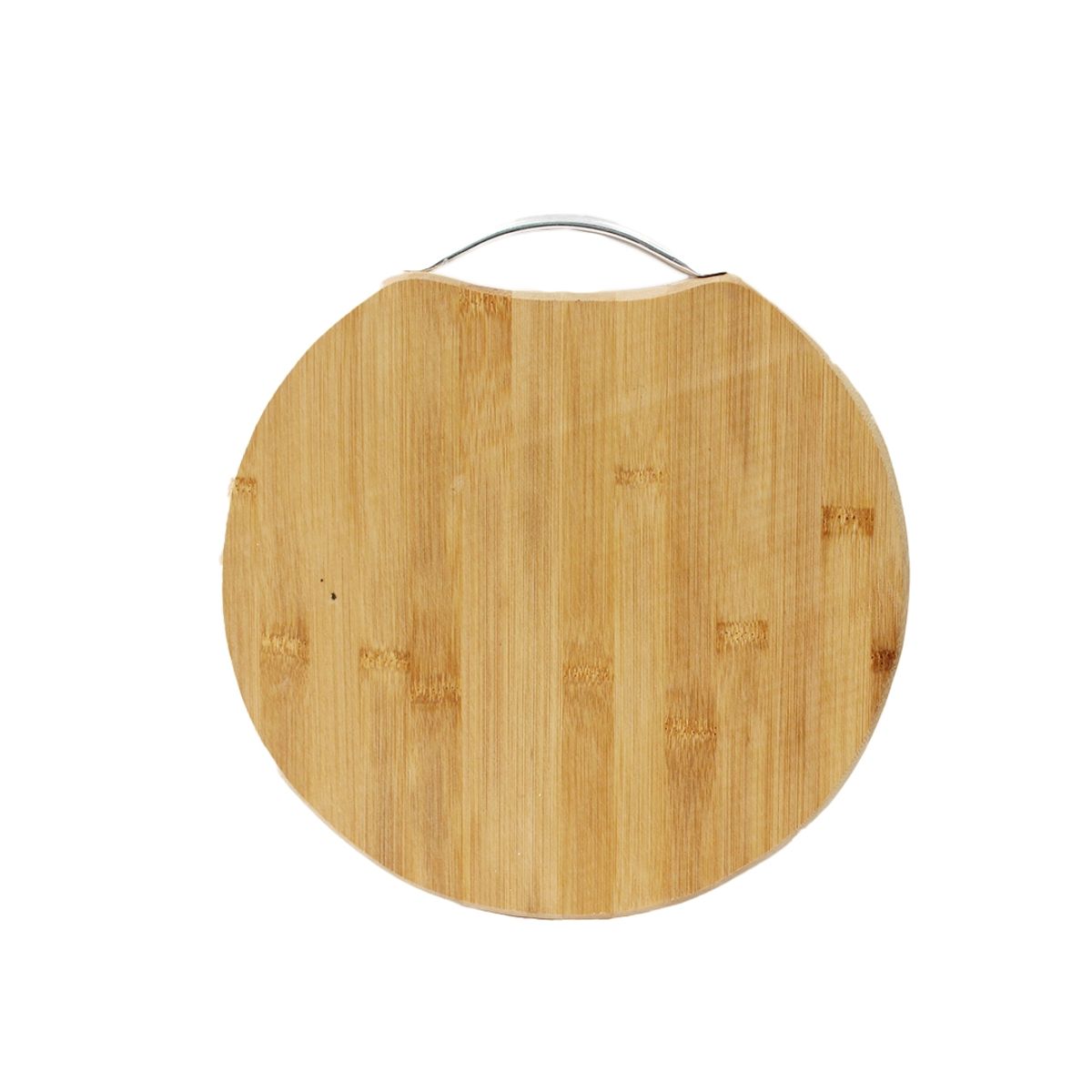 NEWTREE - Tabla De Bambu Con Mango Metálico 30 Cm