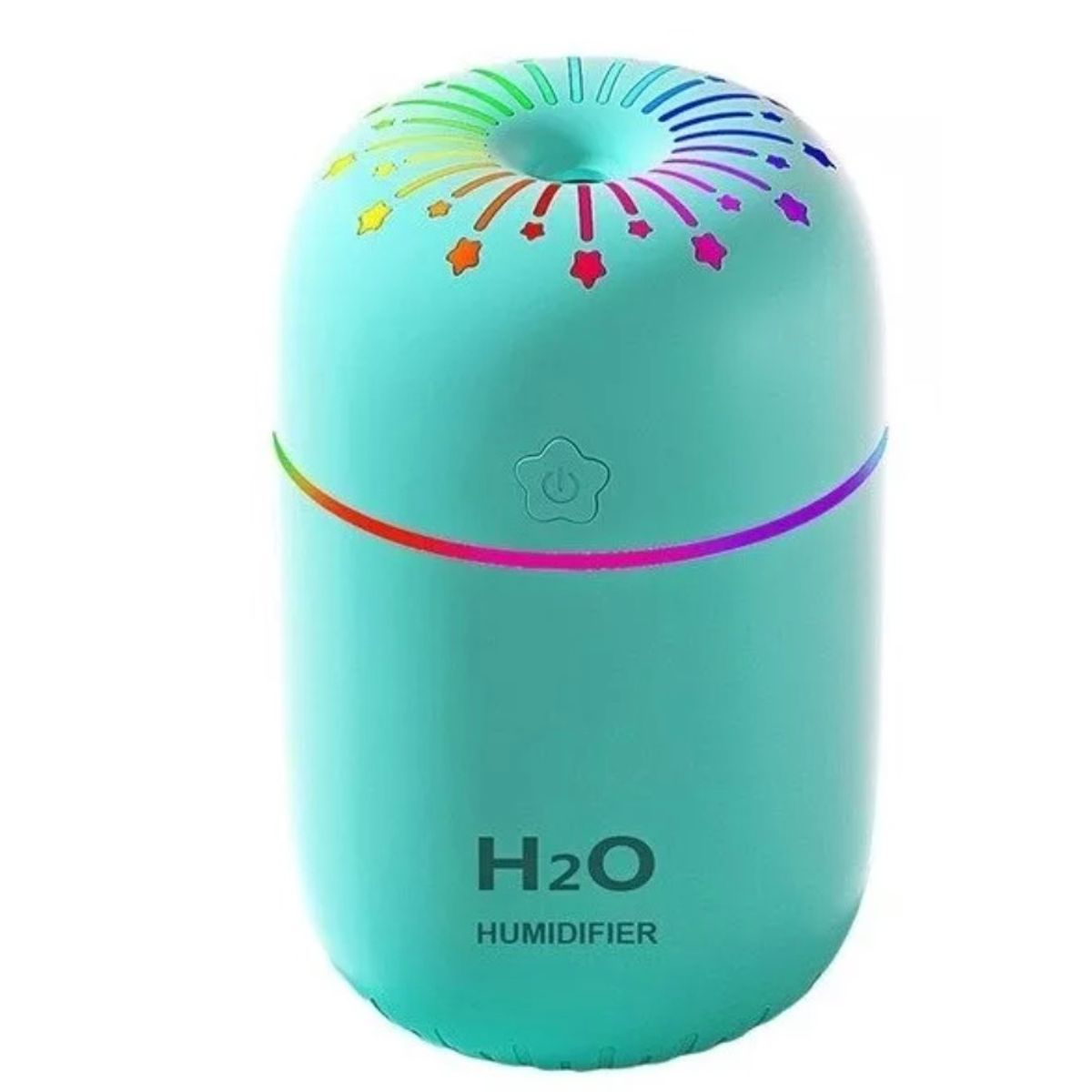 GENERICO - Humificador Difusor De Aire Luz Led Usb 3 en 1 VERDE