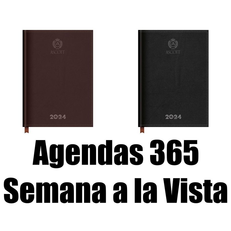 ASCOTT - Agenda Ascott 365 Classic Semana A La Vista Designs Año 2024