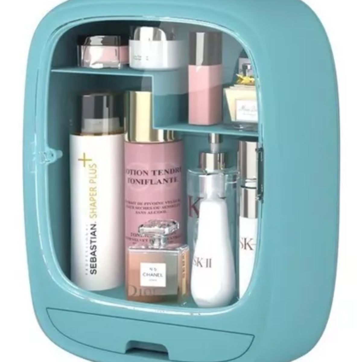 OEM - Organizador De Cosméticos Para Pared Baño Estante Colgante - CELESTE