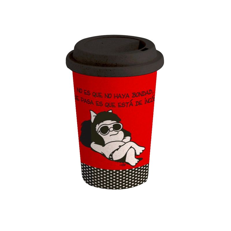 GENERICO - Vaso Ecologico de Bambu 350 ml – Mafalda tomando sol