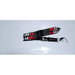 GENERICO - Llaveros Lanyard colgante porta llave nismo letra blanca