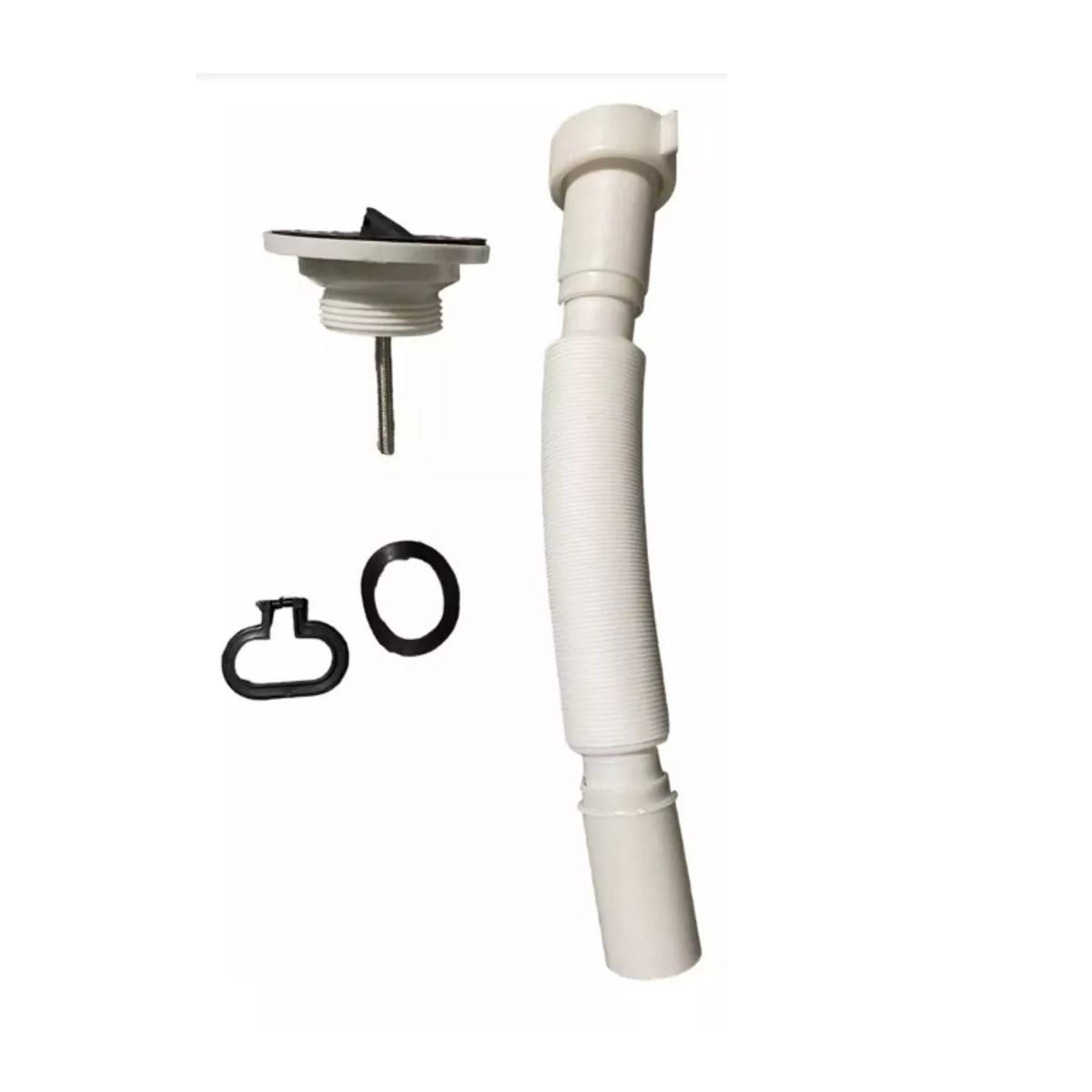 GENERICO - Desague con sifon corrugado lavamanos