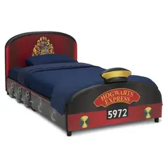 DELTA CHILDREN - CAMA TAPIZADA HARRY POTTER HOGWARTS EXPRESS TAMAÑO TWIN