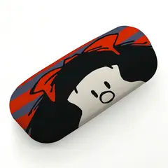 GENERICO - Estuche para Lentes  Mafalda ( 1er plano de su carita)