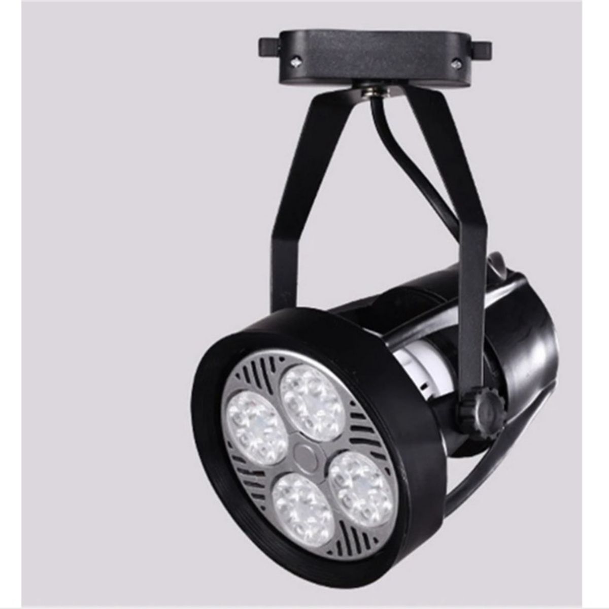 GENERICO - Foco Luz Led Exterior 3000K NEGRO