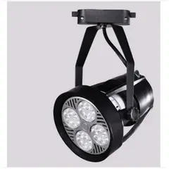 GENERICO - Foco Luz Led Exterior 3000K NEGRO