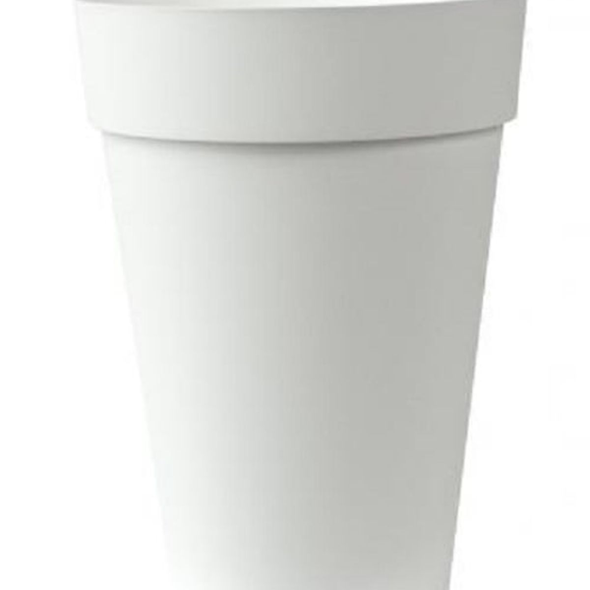 EURO3PLAST - Macetero de plástico 27x36 cm color Blanco