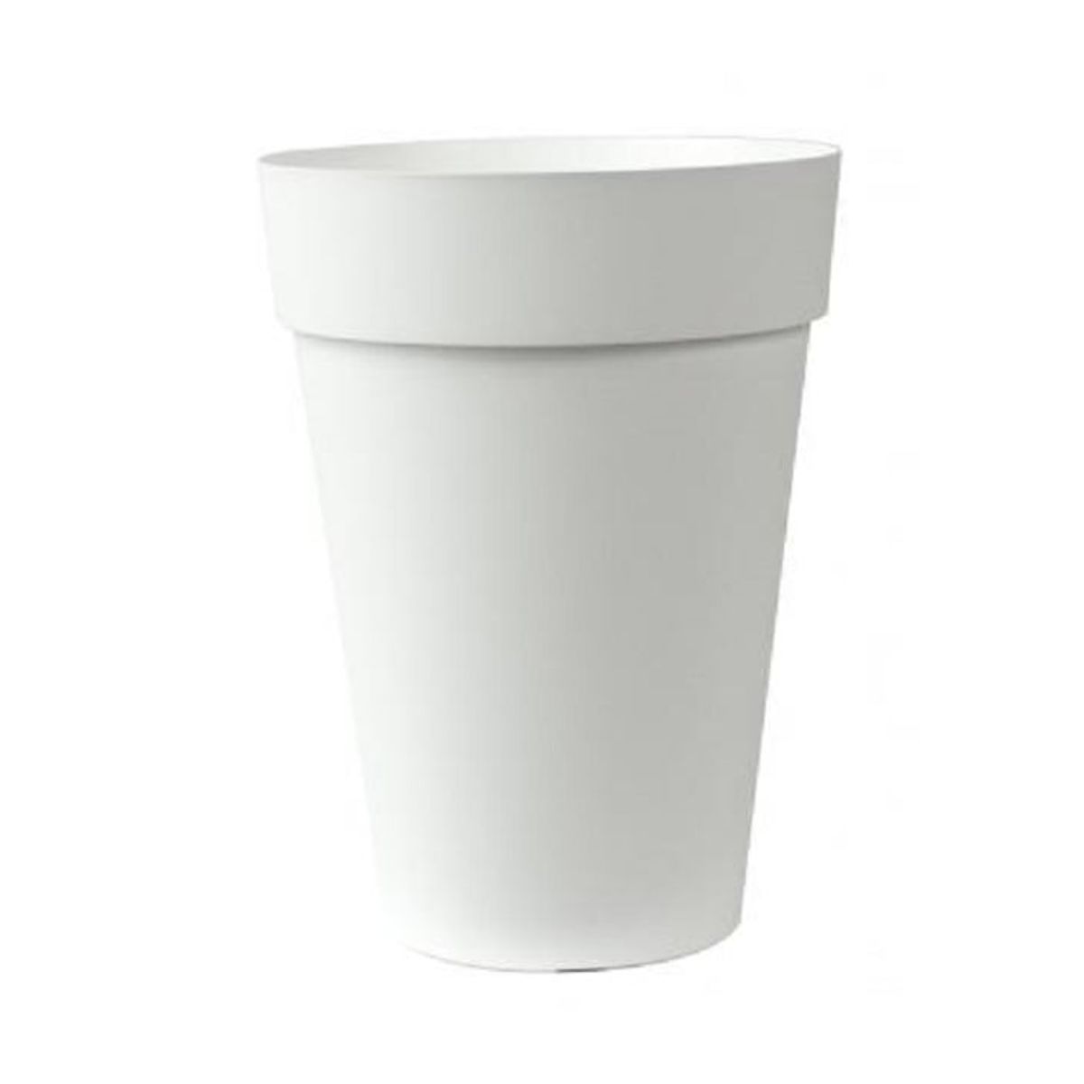 EURO3PLAST - Macetero de plástico 27x36 cm color Blanco